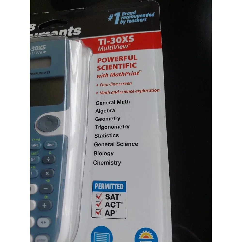 Brand New Texas Instruments TI-30XS‎ Multiview Scientific Calculator – Sealed!